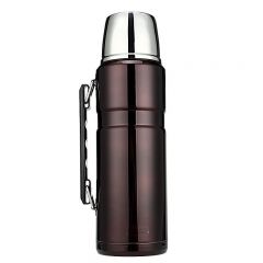 膳魔师（THERMOS） SK-2010/SK-4000 SK-2010-保温壶大容量不锈钢商务便携真空保温壶水壶咖啡色1200ML