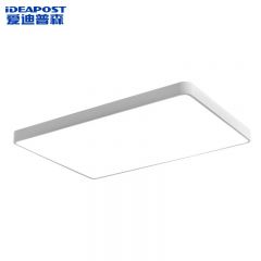爱迪普森（IDEAPOST）QF-MKL60-120W led吸顶灯 简约现代灯具 办公室灯饰灯具 长方形白色110*70cm/120W白光