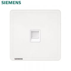 西门子（SIEMENS） 5UH14623NC01 单电脑插座（超5类） 致典系列 雅白家用网络插座插口
