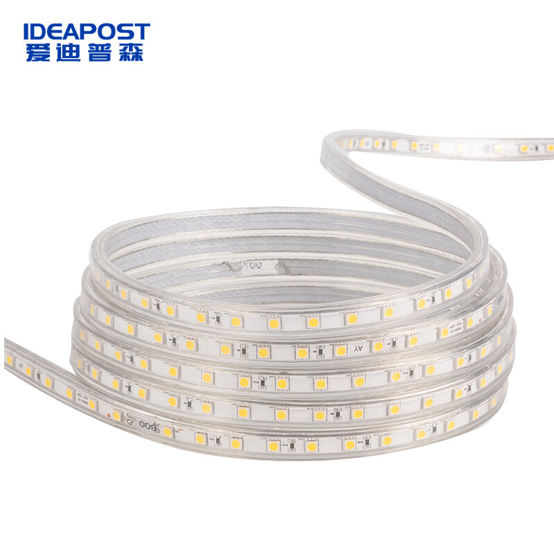 爱迪普森（IDEAPOST） 5050-60 LED灯带 高亮客厅吊顶户外霓虹防水工程亮化装饰灯条 6W