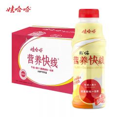 娃哈哈 营养快线 菠萝味500g*15瓶 含乳饮料早餐奶风味饮料