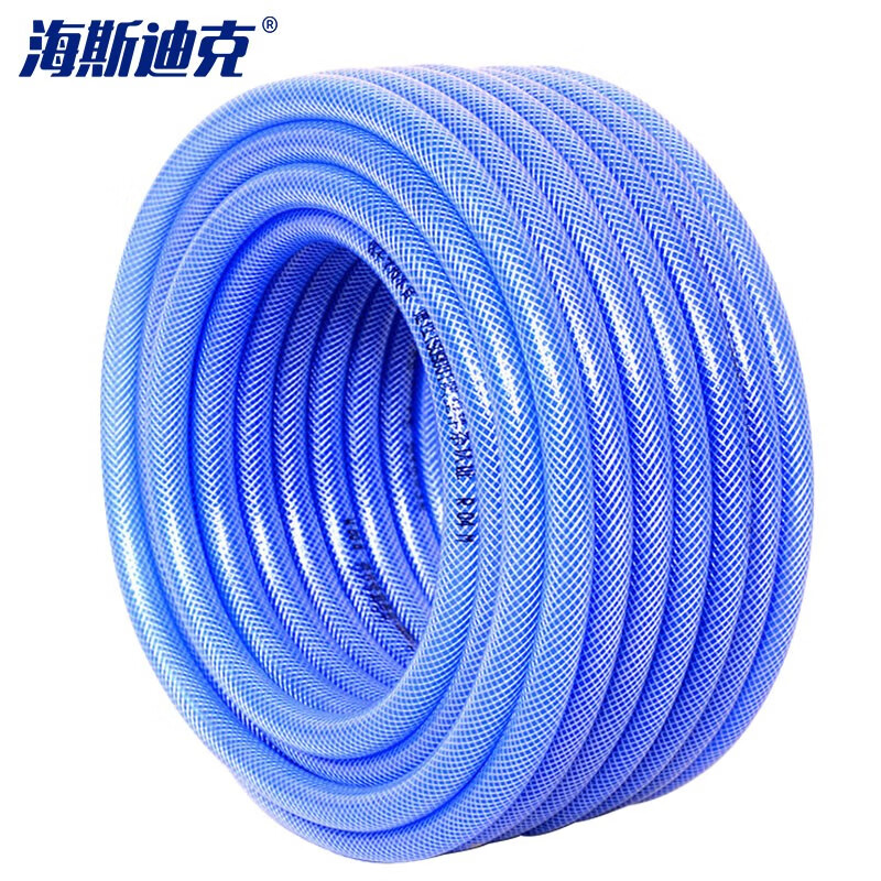 海斯迪克 水管软管 4英分PVC塑料水管 进水管蛇皮管四季软管 40米/卷