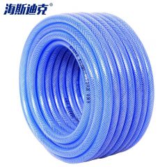 海斯迪克 海蓝水管软管 4英分PVC塑料水管 进水管蛇皮管四季软管 40米/卷