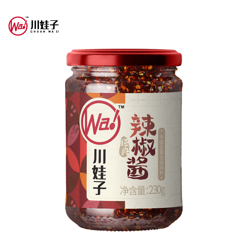 川娃子 调味品 辣椒酱 农家风味 下饭菜 辣椒酱230g