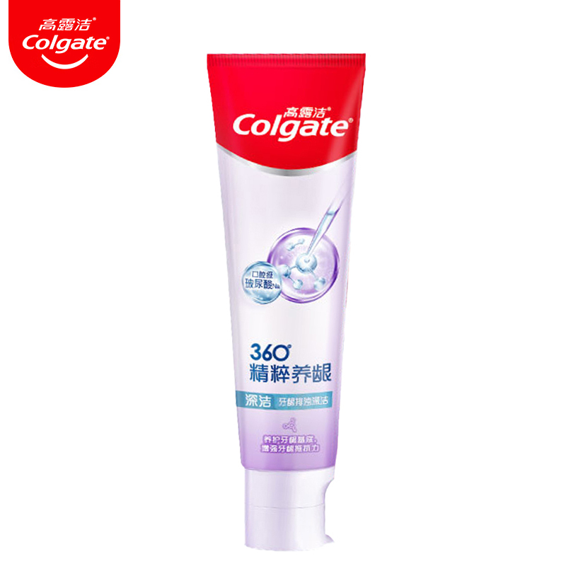 高露洁（colgate） 备长炭深洁牙膏180g清新口气减少牙菌斑