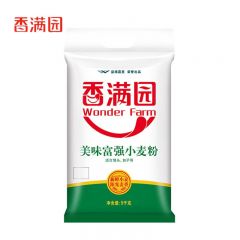 香满园 美味富强小麦粉5kg 小麦粉 中筋面粉