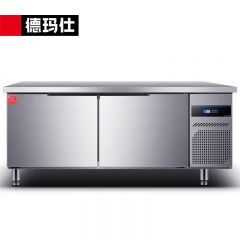 德玛仕（DEMASHI） TDC-18A60WG商用冰柜保鲜工作台操作台 砧头平台雪柜1800*600mm 工程款双温（冷藏+冷冻）