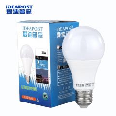 爱迪普森（IDEAPOST）XSBL-15W LED灯螺口E27球形小球泡AC220V节能光源6500K/个