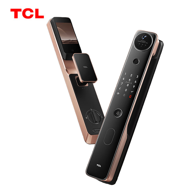 TCL K9G Pro 智能锁可视猫眼带显示屏电子锁京灵人脸识别智能门锁