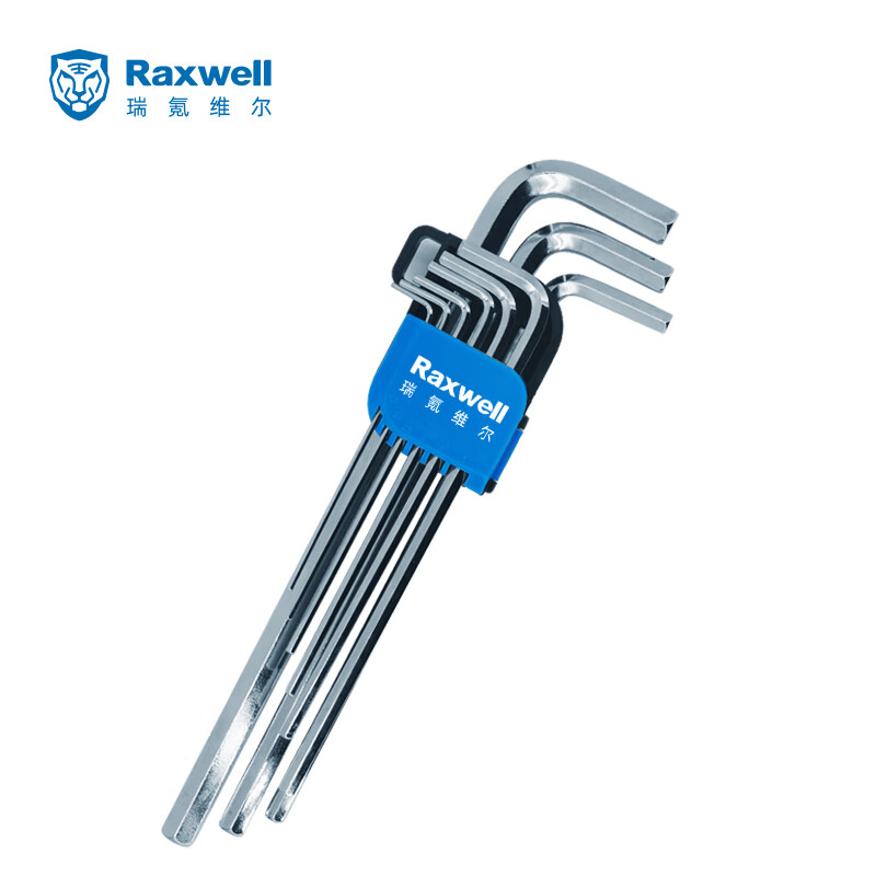 瑞氪维尔（Raxwell） 公制加长内六角扳手9件套 RTWA0102
