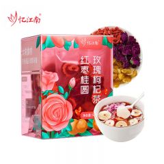 忆江南 养生花茶 红枣桂圆玫瑰枸杞茶50g 组合花茶代用茶送礼节日礼物礼品
