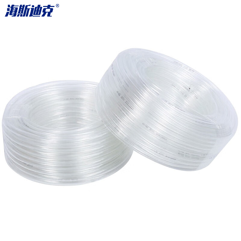 海斯迪克 gnjz-5292 pvc塑料透明软管水 管抽油穿线管 内径12mm壁厚1mm45m