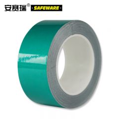 安赛瑞（SAFEWARE） 反光划线胶带（绿）75mm×22m 地面标线胶带 地面反光贴 反光警示贴 反光胶带 14215