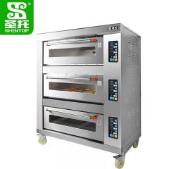 圣托（Shentop） 三层九盘专业烤箱商用 月饼披萨工业烤炉 大型烘焙蛋糕面包电烘炉 STAH-KD39