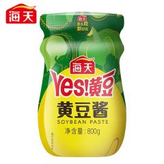 海天 黄豆酱800g 豆瓣酱 红烧黄豆酱 拌面炸酱面家用大酱酱料 炒菜 红烧拌饭下饭酱