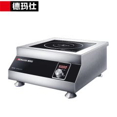 德玛仕（DEMASHI） IH-TT-5000N大功率商用电磁炉5000W商业电磁灶平面爆炒全不锈钢电池炉