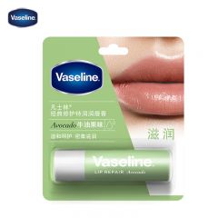 凡士林 润唇膏3.5g牛油果味修护保湿滋润男女通用 补水防干裂打底护唇膏