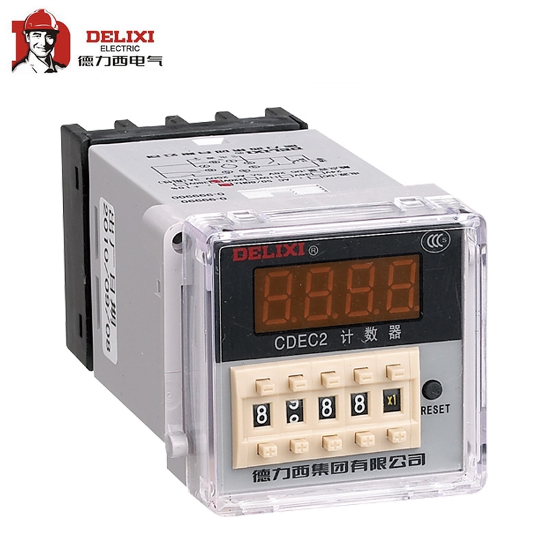 德力西电气（DELIXI ELECTRIC） 电子式计数器；CDEC2-11  AC380V   1-999900