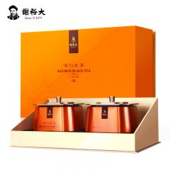 谢裕大 茶叶 祁红工夫祁门红茶一级 红韵600经典礼盒 女神节送礼推荐 功夫红茶240g