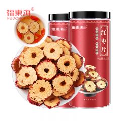 福东海 新疆大枣无核红枣片 可枸杞桂圆泡水花果茶免洗即食 红枣干400g