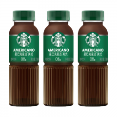 星巴克（Starbucks） 星选美式咖啡饮料 270ml*3瓶装