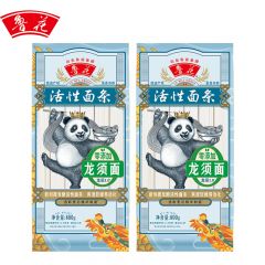 鲁花 熊猫系列龙须面800g*2袋