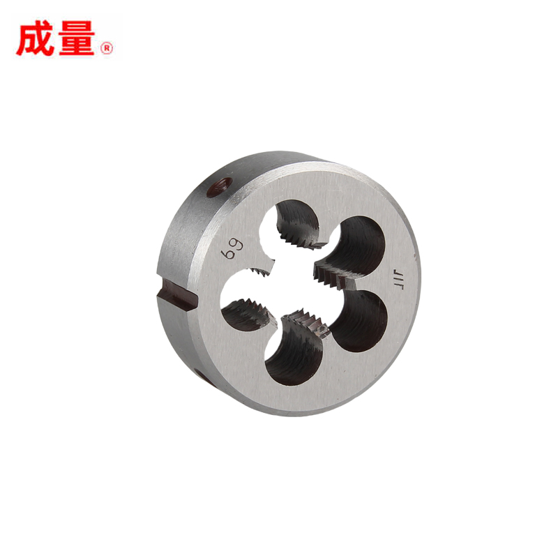 成量 公制圆板牙套丝板牙细牙丝锥套装细牙反牙左牙高强度 M12×1 6g(10支/盒)