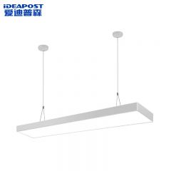 爱迪普森（IDEAPOST） LED办公室吊灯长条灯吸吊两用 条形吊灯 白框直角32W 120*10*6cm