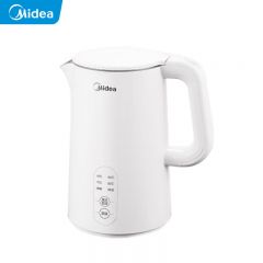 美的（Midea） MK-SH15X301-PRO电水壶热水壶316L不锈钢 家用电热水壶 无缝内胆双层防烫便携式控温烧水壶养生开水壶1.5L