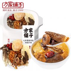 方家铺子 七彩山珍菌菇汤包90g 火锅底料羊肚菌竹荪菌菇包菌汤包
