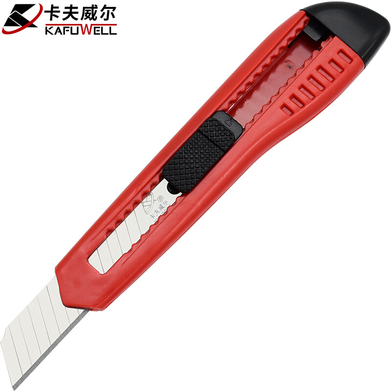 卡夫威尔 塑料美工刀裁纸刀壁纸刀办公工具刀6.5” KU2718