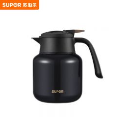 苏泊尔（SUPOR） KCV10AR50保温壶316不锈钢泡茶壶家用热水瓶大容量焖茶壶保温水壶闷暖水壶 丹泉蓝-1L【不含茶仓】焖泡壶