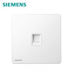 西门子（SIEMENS） 5UH25613NC01 单电话插座 86型墙壁开关插座面板 家用电话线插口 睿宸系列 象牙白