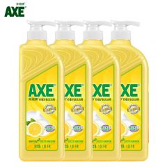斧头牌（AXE） 柠檬洗洁精1.01kg*4厨房洗碗液果蔬餐具清洗剂洗涤灵