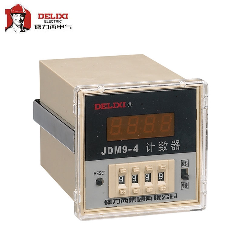 德力西电气（DELIXI ELECTRIC） 电子式计数器；JDM9-4 AC/DC24V