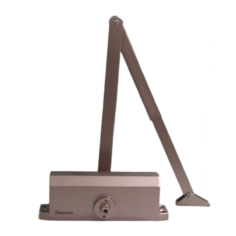 Demann 79红古铜重型防冻自动液压式缓冲家用自动闭门器/关门器120公斤门重BM1218
