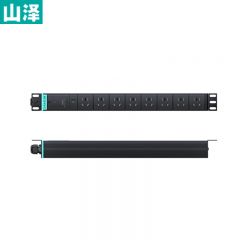 山泽（SAMZHE） SZ-PDU06 PDU机柜插座 8位10A总控防雷保护多功能1.8米