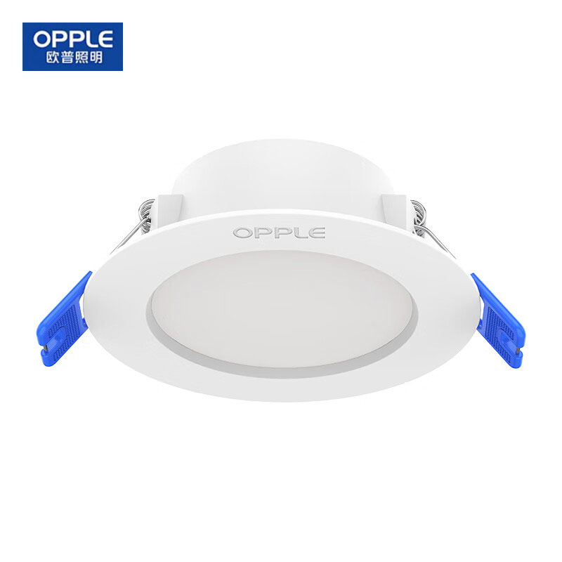欧普照明（OPPLE） LED 皓易II-18W-4000K 筒灯 吊顶嵌入式过道天花灯中性开孔暖白光