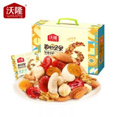 沃隆 每日坚果750g 活力款 25g*30袋 坚果礼盒办公室休闲零食大礼包干果礼品