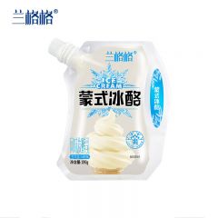 兰格格 低温草原酸奶酸牛奶 蒙式冰酪自立袋180g*12