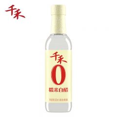 千禾 醋 糯米白醋 酿造糯米醋 不使用添加剂 白醋500ml