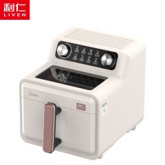 利仁（Liven） 空气炸锅家用可视大容量智能无油电炸锅蒸汽炸锅多功能空气烤箱一体全自动薯条机6L 可视窗口KZ-D6029