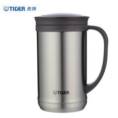 虎牌（TIGER） 保温杯茶滤网杯男女办公杯CWM-A050-XC不锈钢色500ml
