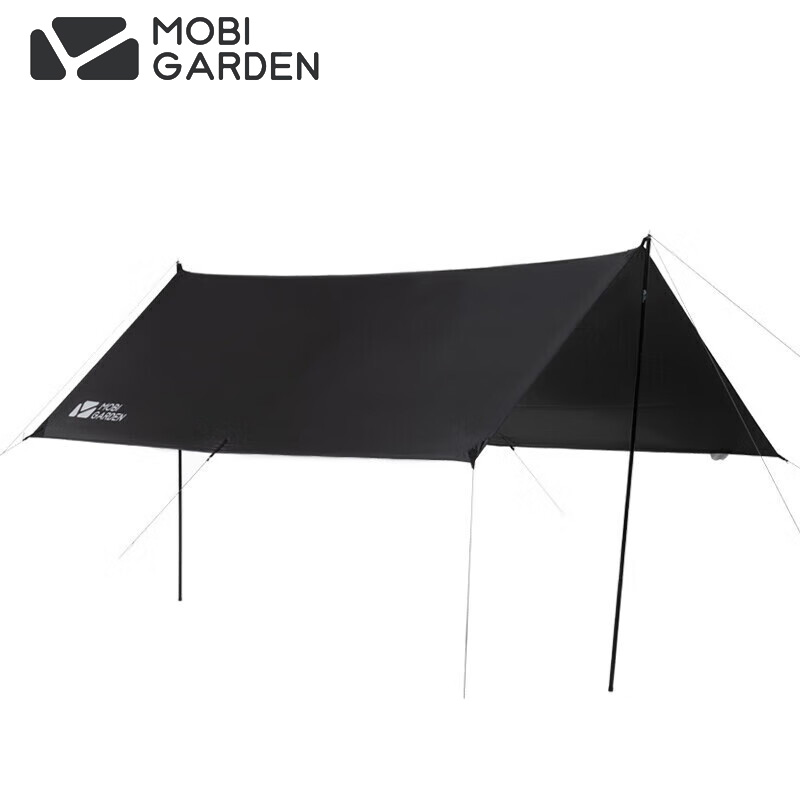 牧高笛（MOBIGARDEN） NX22661020天穹410户外露营遮阳防晒防雨黑胶天幕夜幕黑
