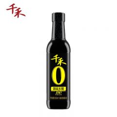千禾 御藏本酿零添加180天酱油500mL特级生抽酿造酱油不使用添加剂家用酿造调味品