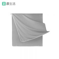 最生活（a-life） A-1239单人毛毯子毛巾被盖毯垫小被子午休办公室宿舍午睡毯灰色 尺寸：100*120cm