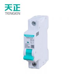 天正电气（TENGEN）TGB1N-63 1P C（祥云3.0）系列 6kA 小型断路器 空气开关小型空开 总闸总开关 AC230V/400V 50A 1P 6kA C
