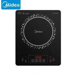 美的（Midea） 电磁炉 2200W大功率 家用触控按键 耐用面板 八档火力 纤薄 定时功能电磁灶火锅炉 C22-RT22E01