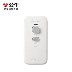 公牛（BULL） 漏电保护器插头/器接线防漏电插头 GNT-21L 需自行接线10A普通款