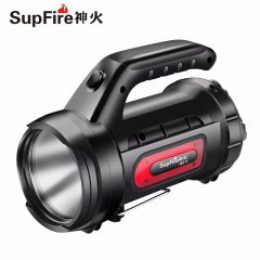 神火（SupFire） 强光探照灯手电筒 led充电式夜钓鱼灯远射手提灯户外大功率应急 M9-E标配